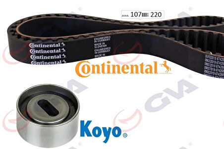 TRİGER KAYIŞ SETİ EKSANTRİK SETİ MAZDA 323 1.6L B6 BG KASA 1989-1995 / KIA PRIDE 1.3L B3 16V 94- / RIO 1.3L A3E DC KASA 2000-2005 / SEPHIA 1.5L 1.6L FA KASA 1995-1997 1 KAYIŞ 1 RULMAN BP0112205 KK35012205 B63012700