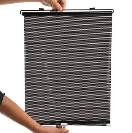 Araç Güneşliği UV Güneş Işını Önleyici, Katlanır Oto Güneşlik, Vakumlu Pratik Güneş Perdesi  50x125 cm
