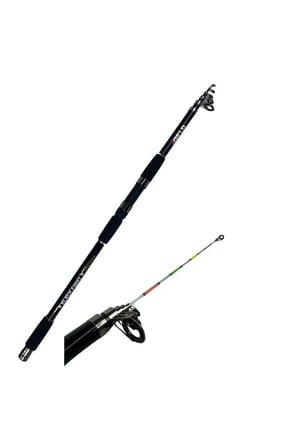 Okuma Acuador 8000 360cm 100-200gr Oslo Black Fight Profesyonel Sazan Kıyı Olta Takımı Seti