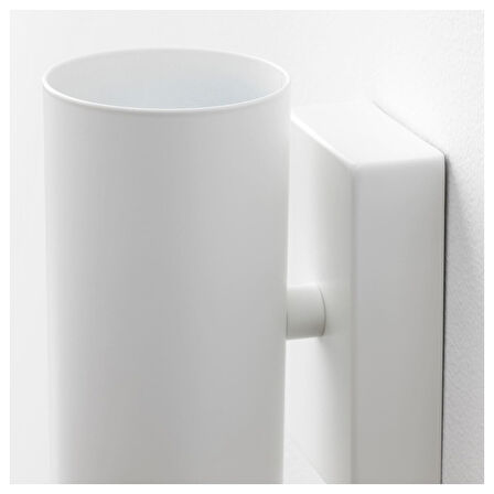 Duvar lambası, beyaz, 15 cm, çift yönlü