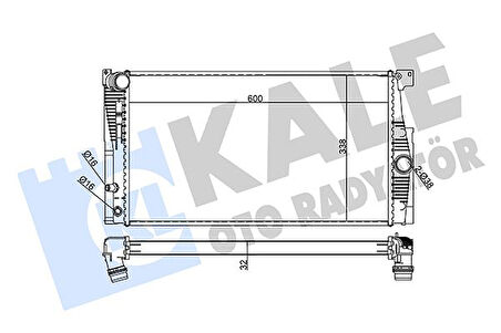MOTOR SU RADYATORU BMW F10 F11 N20 17118672011