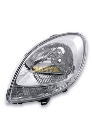 FAR SİNYAL SOL KANGOO 2003-2003-2012-2007 ELEKTRİKLİ H4 BEYAZ FAR AYAR KUMANDASIZ 8200236590 7701069086