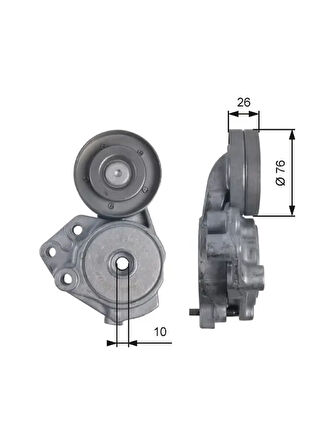 ALTERNATOR RULMANI VW: GOLF V 1.4TSI 06-08 JETTA III 1.4TSI 06-10 IV 11- TOURAN 1.4FSI 06-10