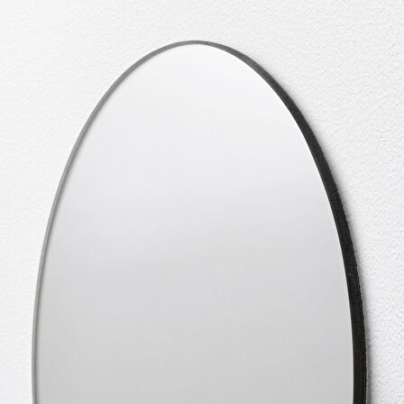 Duvar aynası, gri, 20 cm