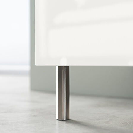 Ayak, metal rengi, 10 cm