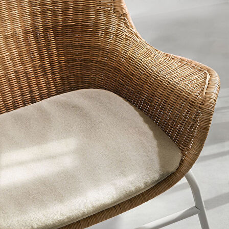 Rattan koltuk, rattan, minderli