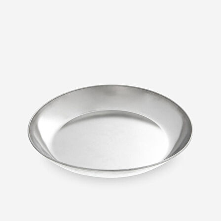 Outdoor Paslanmaz Çelik Tabak - 19 cm - 500