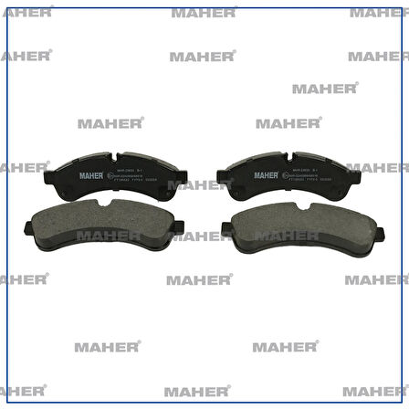 FREN BALATA DAILY 4 2006-2011 ARKA FİŞLİ 184,2MM 42555633