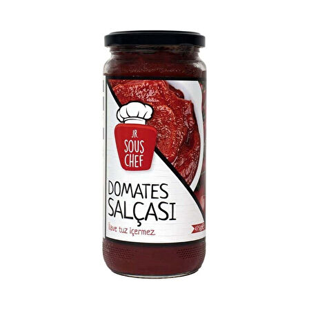 Jr. Sous Chef Organi̇k Domates Salçasi 500 Gr