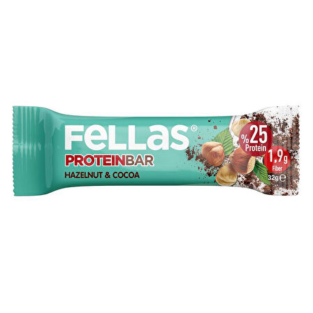 Fellas Protein Bar Fındık ve Kakaolu 32 g