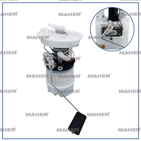 DEPO ŞAMANDIRASI KOMPLE FİESTA / FUSİON 2002-2008 1.4-1.6 BENZİNLİ 2S619H307CF