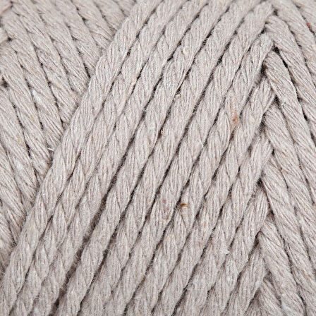 Loren Decor Slim 3 Büküm Makrome İpi Bej - L049