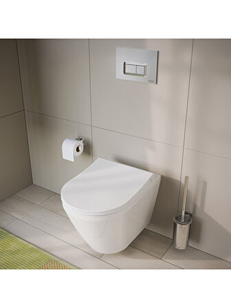 Vitra Loop R 740-0686 Kumanda Paneli. Parmak İzi Bırakmayan Krom