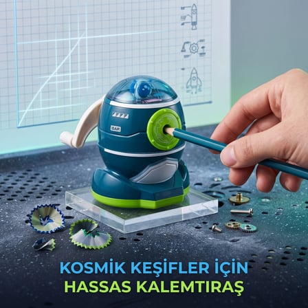 BakGelAl Uzay Gemisi Tasarımlı Kollu Kalemtıraş 