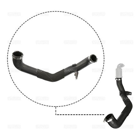 TURBO HORTUMU FORD TRANSIT COURIER 1.0-ECOBOOST H1B16C46AB