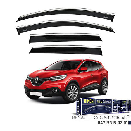 KROMLU CAM RÜZGARLIĞI RENAULT KADJAR 2015- 4LÜ