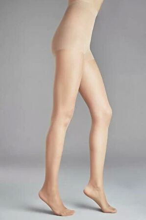 Penti Fit15 Parlak Külotlu Çorap - TEN - 3