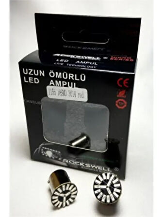 LED AMPUL 93 12V 18 LED KIRMIZI