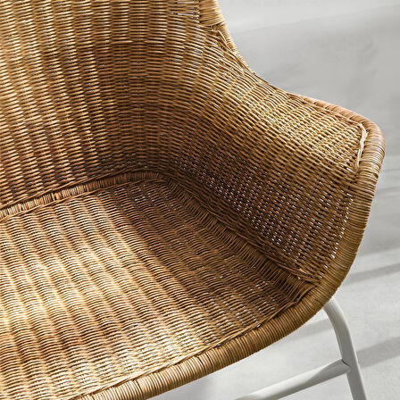Rattan koltuk, rattan, mindersiz