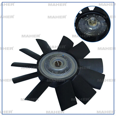 FAN TERMİĞİ PERVANELİ LT35 1996-2006 ANJ-AVR-AHD 2.5 TDİ 074121302C