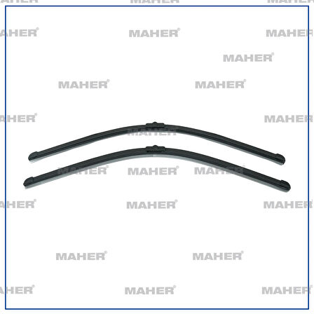 SILECEK SÜPÜRGESI TAKIM TRANSPORTER T5 / CARAVELLA / MULTIVAN 2004-2012 / MERCEDES C / E (W204 / W212 ) ÇIFT DELIK 24+24 A938S (600MM+600MM) 7H5998002