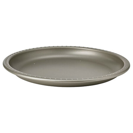 Mum tabağı, gri, 34 cm