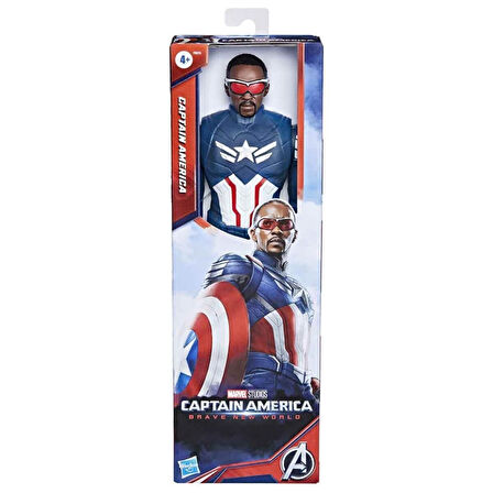 F9276 Marvel Titan Hero - Captain America Brave New World Aksiyon Figürü 30 cm