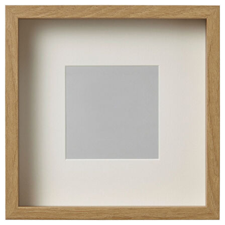 Ahşap çerçeve, meşe görünümlü, 25x25 cm