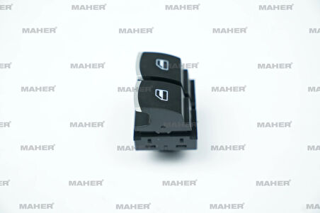 DÜĞME CAM AÇMA CADDY / TRANSPORTER T6 2015 (ÇİFTLİ) ÖN KORMLU 5K3959857C