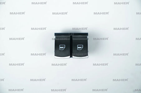 DÜĞME CAM AÇMA CADDY / TRANSPORTER T6 2015 (ÇİFTLİ) ÖN KORMLU 5K3959857C