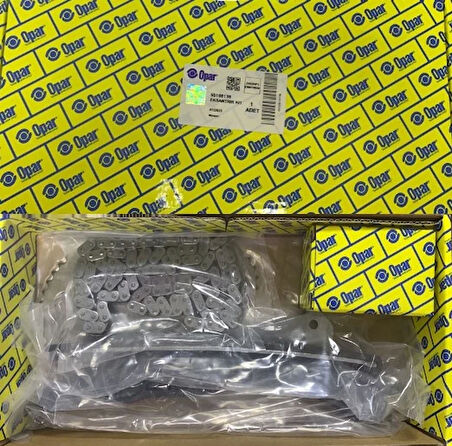 EKSANTRİK ZİNCİR SETİ ALBEA-DOBLO-EGEA-PUNTO-500-ASTRA H CORSA D-ASTRA J 1.3 JTD 1.3 CDTI E5 E6 GERGİ KİTİ DELİKLİ ZİNCİR 71777824 71776647 1616311880