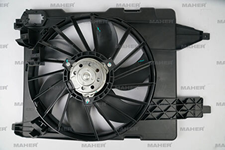 FAN RADYATÖR MEGANE 2 2002-2008 / SCENIC 2 2003-2009 / KANGOO 2008 / 1.4-1.4 165-1.5 DCI-1.6 165-1.9 DCI-2.0 DAVLUMBAZLI 7701070315
