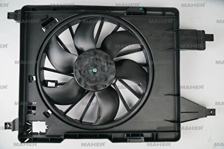 FAN RADYATÖR MEGANE 2 2002-2008 / SCENIC 2 2003-2009 / KANGOO 2008 / 1.4-1.4 165-1.5 DCI-1.6 165-1.9 DCI-2.0 DAVLUMBAZLI 7701070315