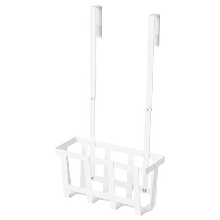 Asılabilir dolap düzenleyici, beyaz, 20x7,5x36