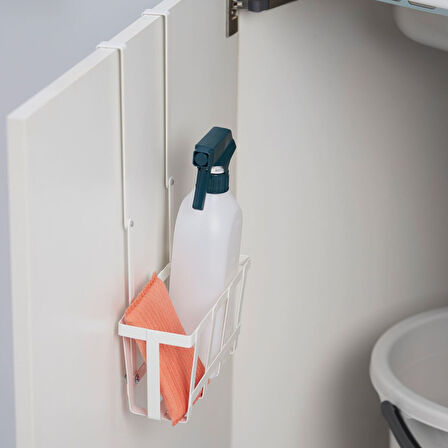 Asılabilir dolap düzenleyici, beyaz, 20x7,5x36