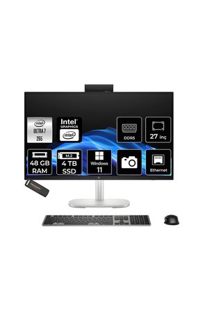EliteStudio 8 G1i Ultra 7 265 48GB 4TB SSD 23.8" FHD W11P Touch All in One Bilgisayar & PER4 USB