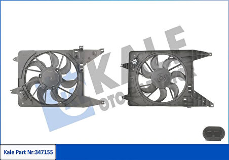 FAN MOTORU DAVLUMBAZLI DACIA LOGAN 2006 SANDERO 2008 8200765566 6001548527