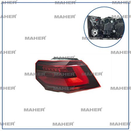 STOP LAMBASI GOLF8 2021 DIŞ SAĞ LED HIGHLINE 5H0945208A