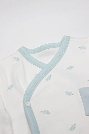 Bistyle 3Lü Zıbın Takım Hello World 13105 Mint