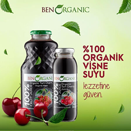 Benorganic Organi̇k Vi̇şne & Ki̇raz Suyu 946 Ml