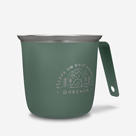 Outdoor Paslanmaz Çelik Bardak - 0,3 L - Yeşil - 500