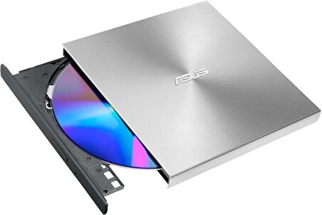 ASUS ZENDRIVE-U8M SDRW-08U8M-U HARİCİ ULTRA İNCE DVD YAZICI M-DISC USB Type-C GÜMÜŞ