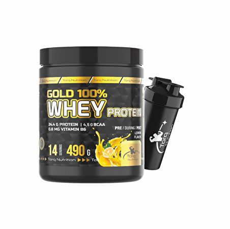 Gold Whey Protein Limon Aromalı 490 Gr