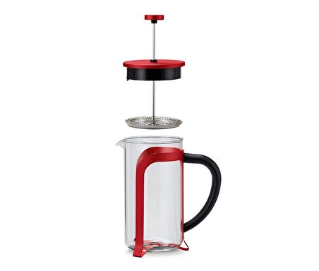 Tchibo French Press, Kırmızı 800 ml