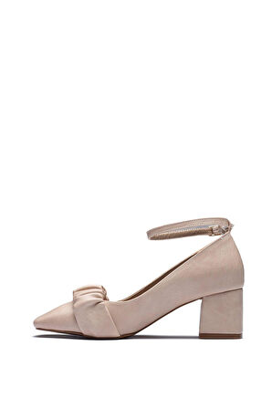 910 Kadın Bilekten Bağcıklı Topuklu Ayakkabı