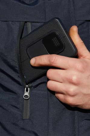 Spor Erkek Polarlı Kürklü Su Ve Rüzgar Geçirmez Kapüşonlu Mont Parka