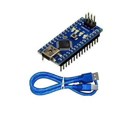 Arduino Nano Klon FT232RL (USB Kablo Hediyeli)