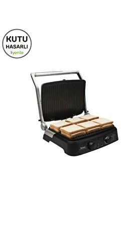 Tefal Gourmet Minute Inox Elektrikli Izgara ve Tost Makinesi