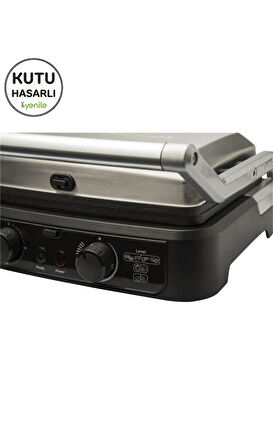 Tefal Gourmet Minute Inox Elektrikli Izgara ve Tost Makinesi