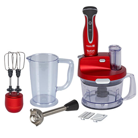 Powelix Activflow Pro 1000 W Blender Seti - Kırmızı